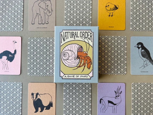 Natural Order - A Symbiotic Relationship Matching Game, Eco friendly Memory Game Toy, Card Game Gift for Animal, Ecology, and Nature Lover